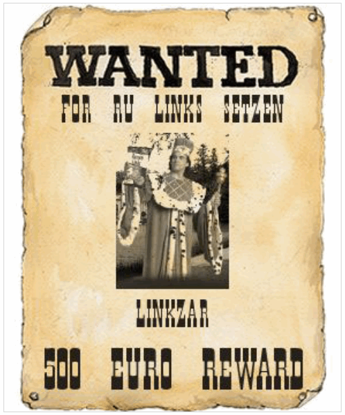 Linkzar wanted: Dead or Alive!