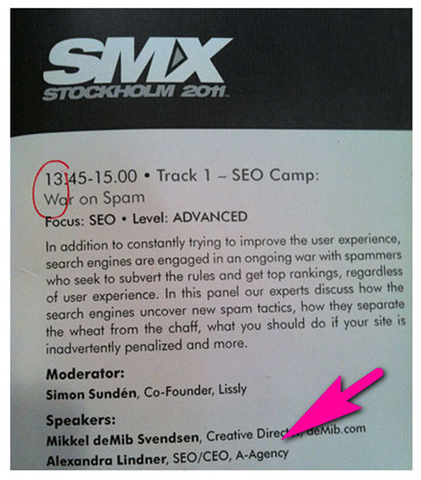 SMX War on Spam